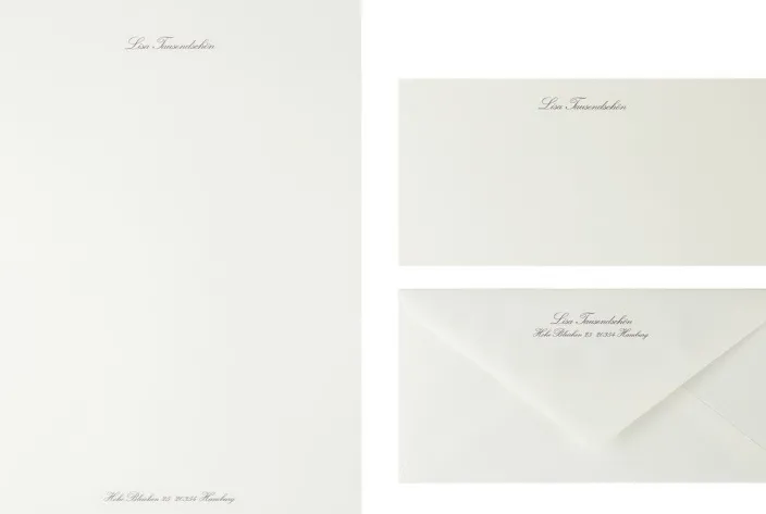 A4-Briefpapier, anthrazit