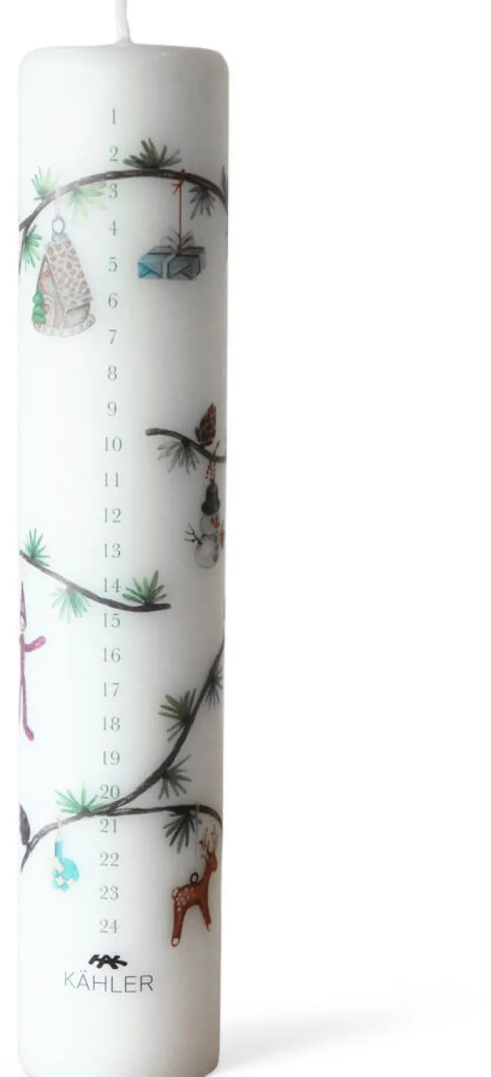 Adventskalenderkerze »Hammershøi«