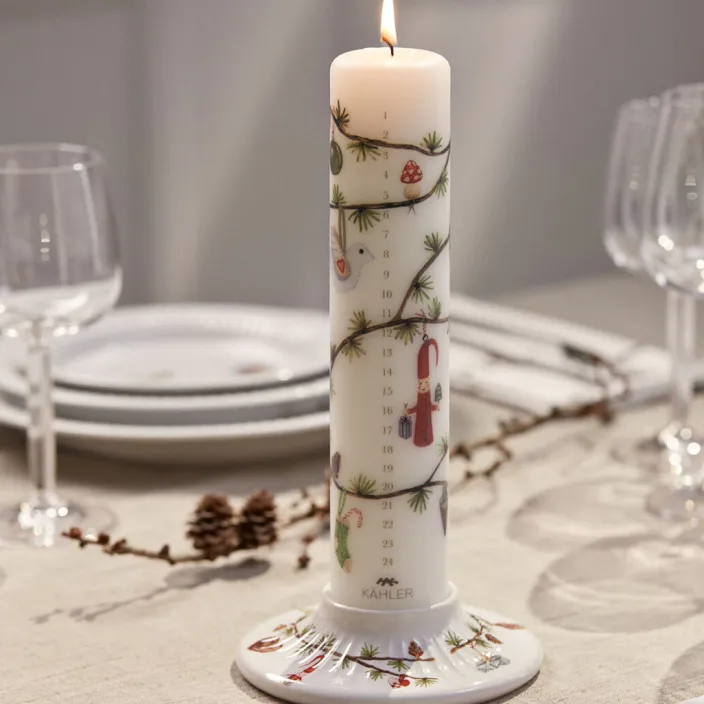 Adventskalenderkerze »Hammershøi«