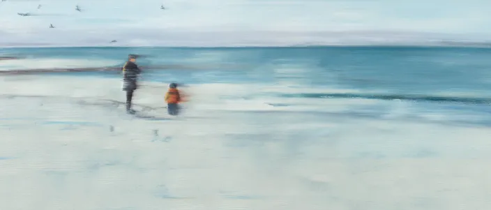 Anja Struck: Bild »Winterstimmung« (2016)