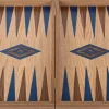 Backgammon aus Eiche und amerikanischem Nussbaum