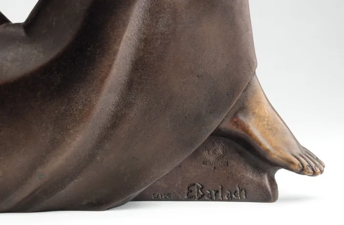 Barlach, Ernst: Skulptur »Der singende Mann«, 1928