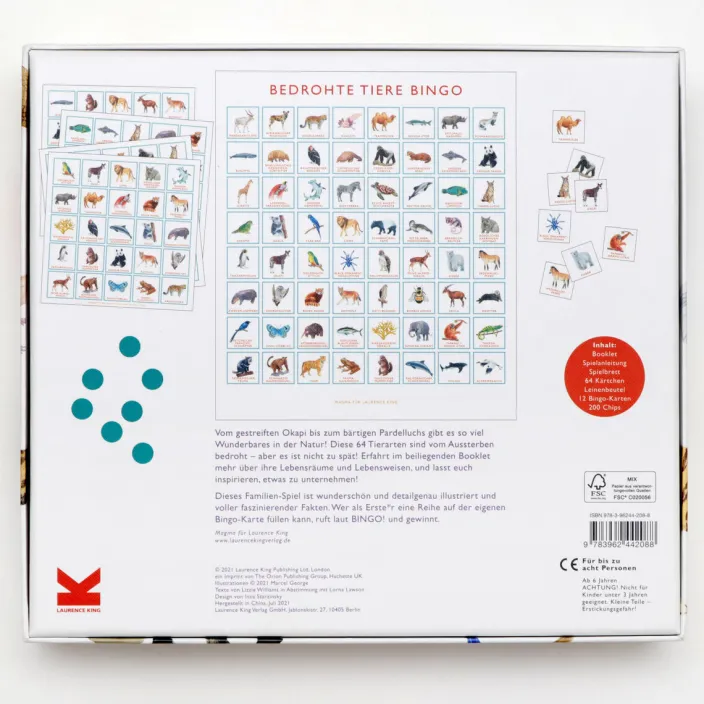 Bingo »Bedrohte Tiere«