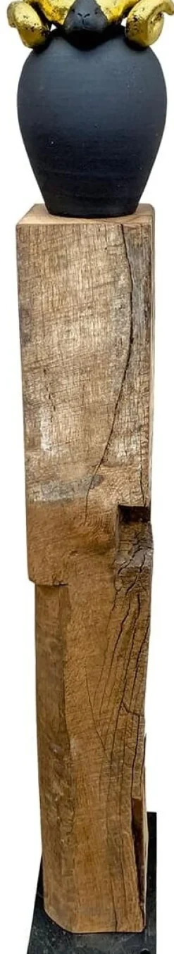 Boerner, Susanne: Gartenstele »Hauswächter Widder II«