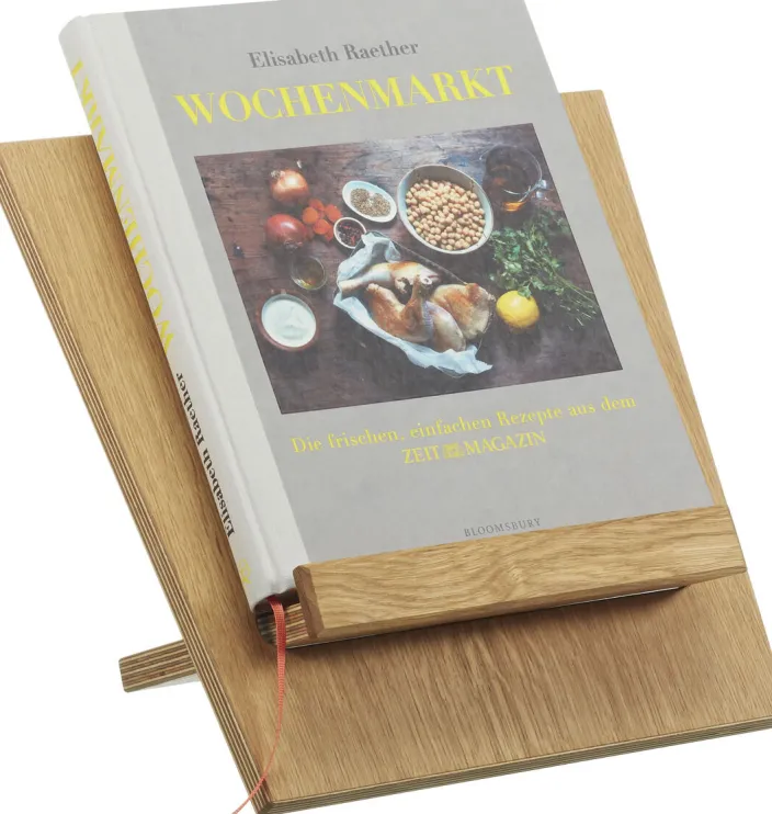 Buchständer aus Holz