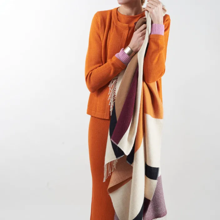 Cape »Alvar« aus Alpaka-Wolle