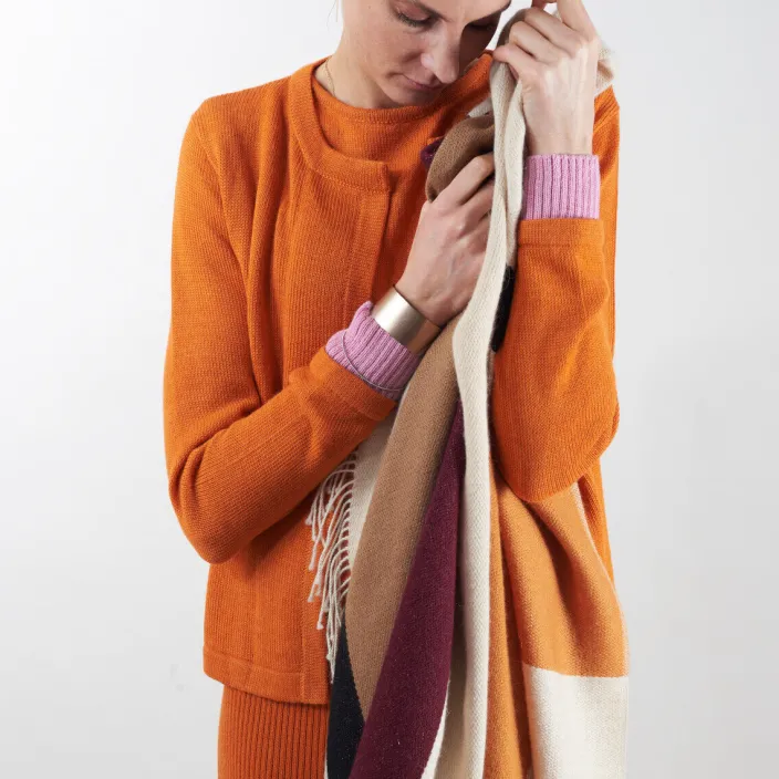 Cape »Alvar« aus Alpaka-Wolle