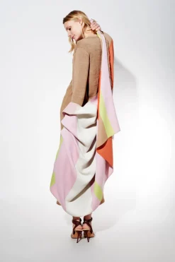 Cape »Blossom« aus Alpaka-Wolle