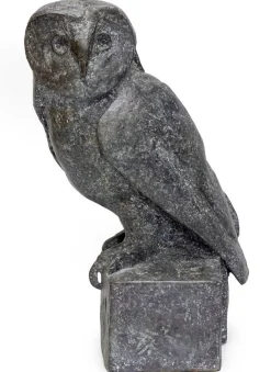 Christoph Fischer: »Schleiereule«, 2022 Bronze