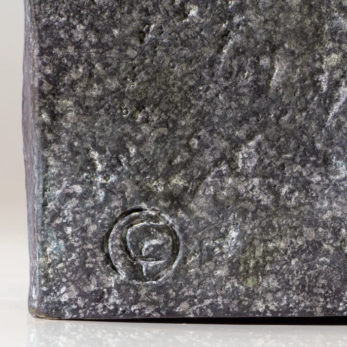 Christoph Fischer: »Schleiereule«, 2022 Bronze