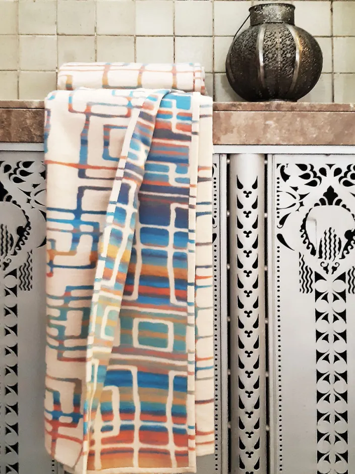 CORBEZZOLI!® Baumwolldecke »Meandro«