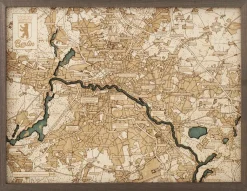 3-D Holzkarte »Berlin«