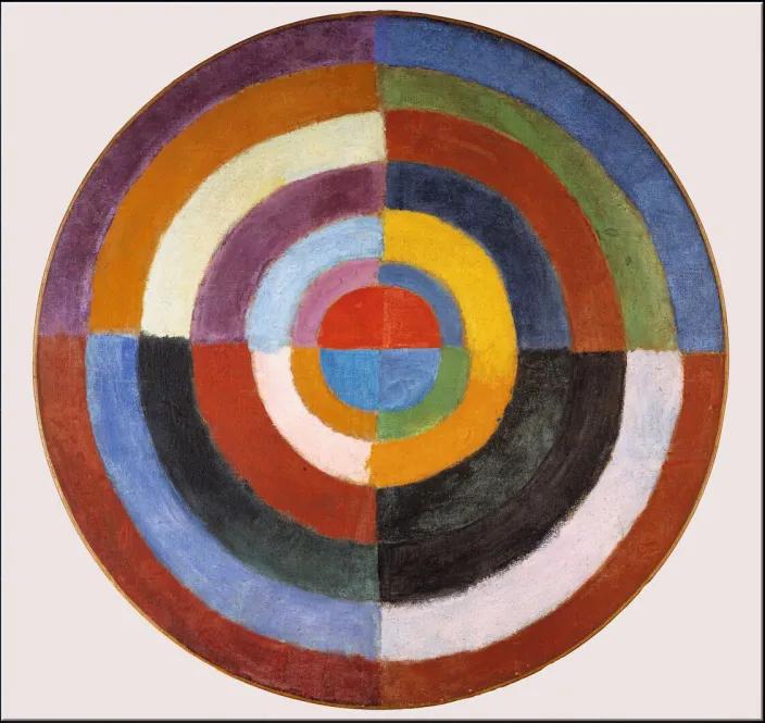 Delaunay, Robert: »Disque (Le premier disque)«, 1913