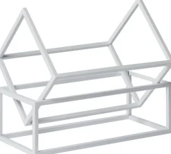 Design-Buchständer aus Stahl