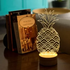 3D-Lampe #Pineapple
