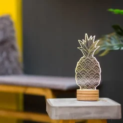 3D-Lampe #Pineapple