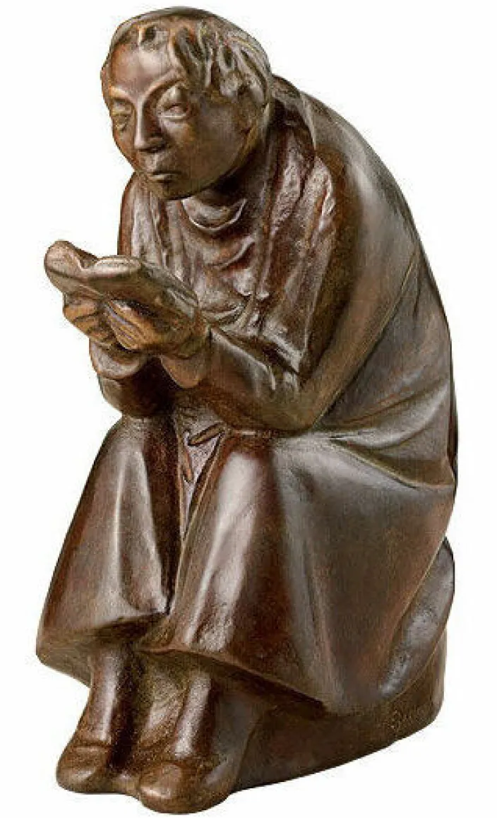 Ernst Barlach: Skulptur »Der Buchleser«, 1936