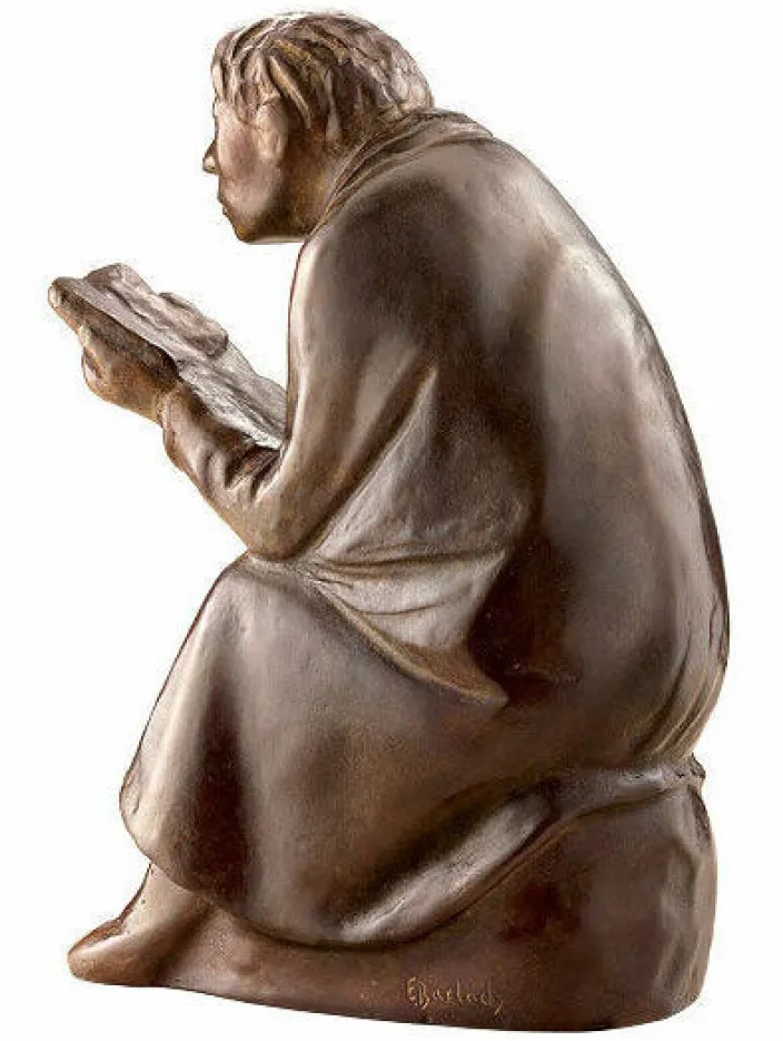 Ernst Barlach: Skulptur »Der Buchleser«, 1936