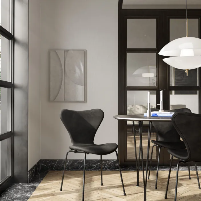 Esstisch-Stuhl »3107« von Arne Jacobsen