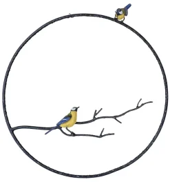 Gartenobjekt »Blaumeisenring«