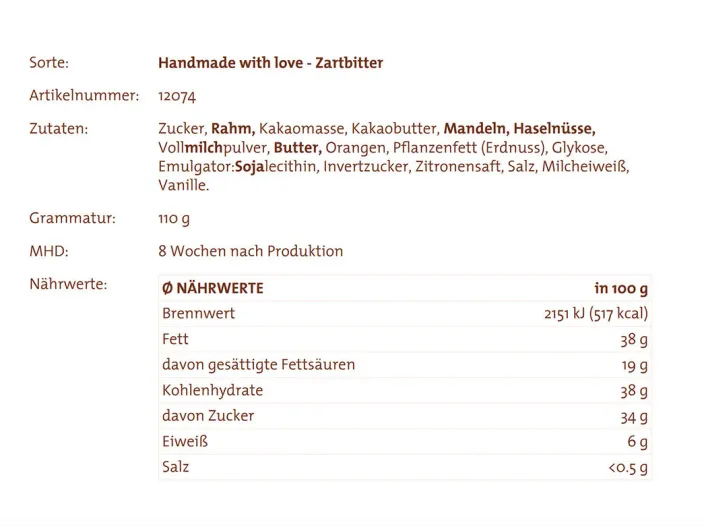 Genussbox »Von Herzen«