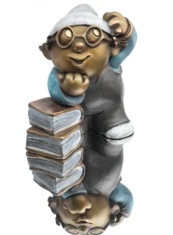 Gerlach, Wolf: Skulptur »Mainzelmännchen Det, der Denker«