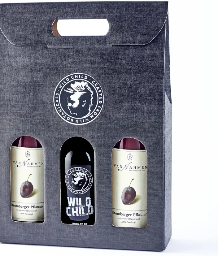 Gin-Pflaume-Set »Wilder Winter«