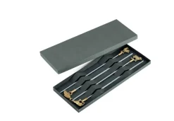 Grillspieße-Set aus Edelstahl