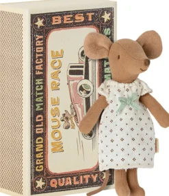 »Große Schwester Maus« in Streichholzschachtel