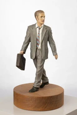 Handbemalte Bronze-Skulptur »Geschäftsmann«