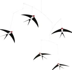 Hanging Art »Fliegende Schwalben«