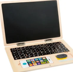Holz Laptop mit Magnettafel
