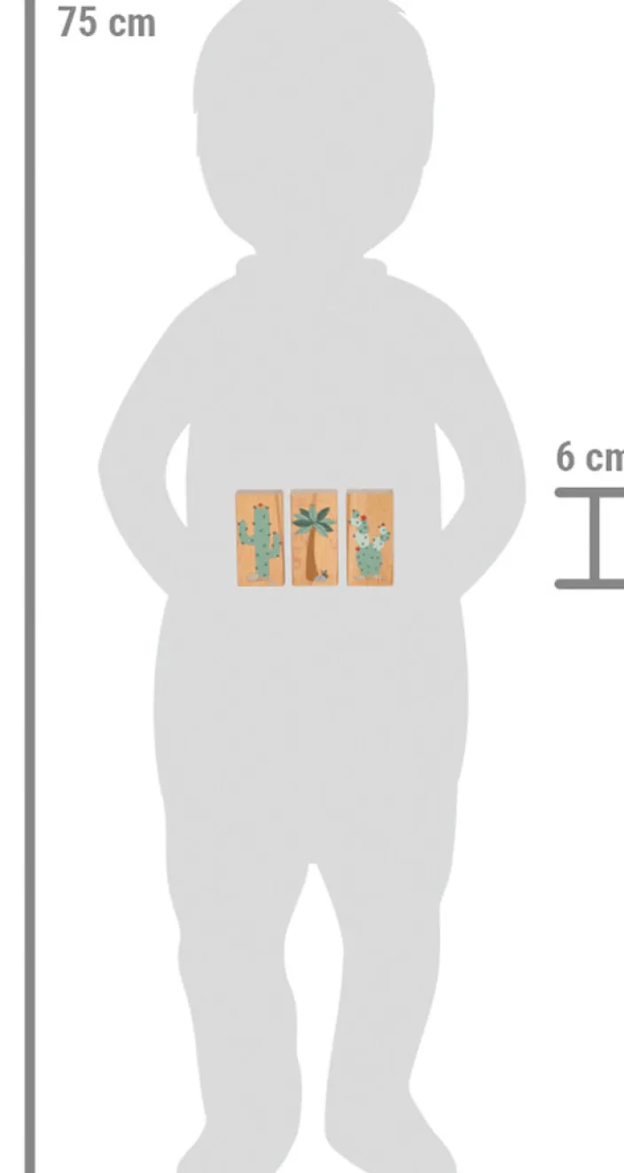 Holzbausteine »Dino«