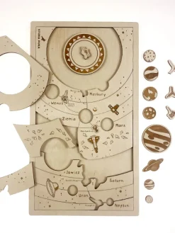 Holzpuzzle »Kosmos«