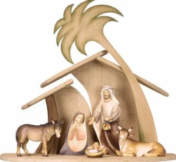Holzschnitzkunst / Weihnachtskrippe »Komet«
