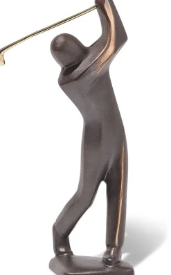 Jutta Römhild: Skulptur »Golfer«, Bronze