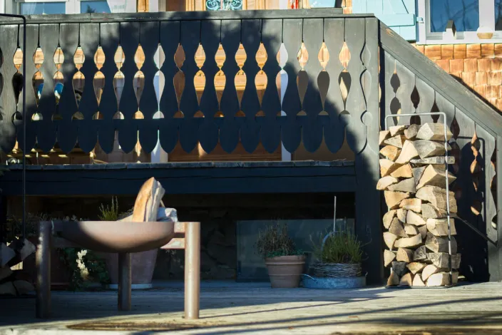 Kaminholzregal »Timber Frame«