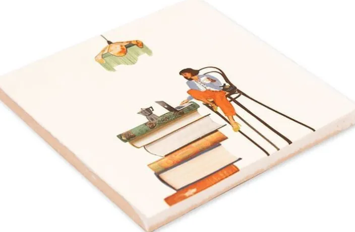 Keramikfliese »Alles unter Kontrolle«