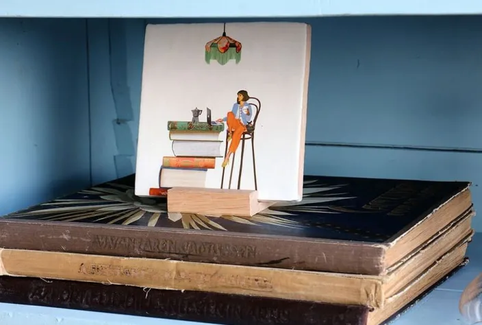 Keramikfliese »Alles unter Kontrolle«