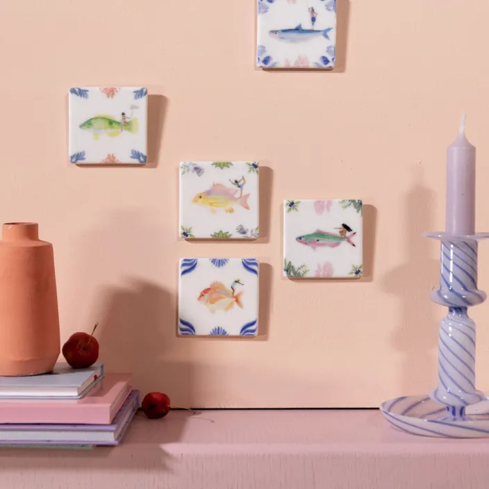 Keramikfliese »Im Flow«