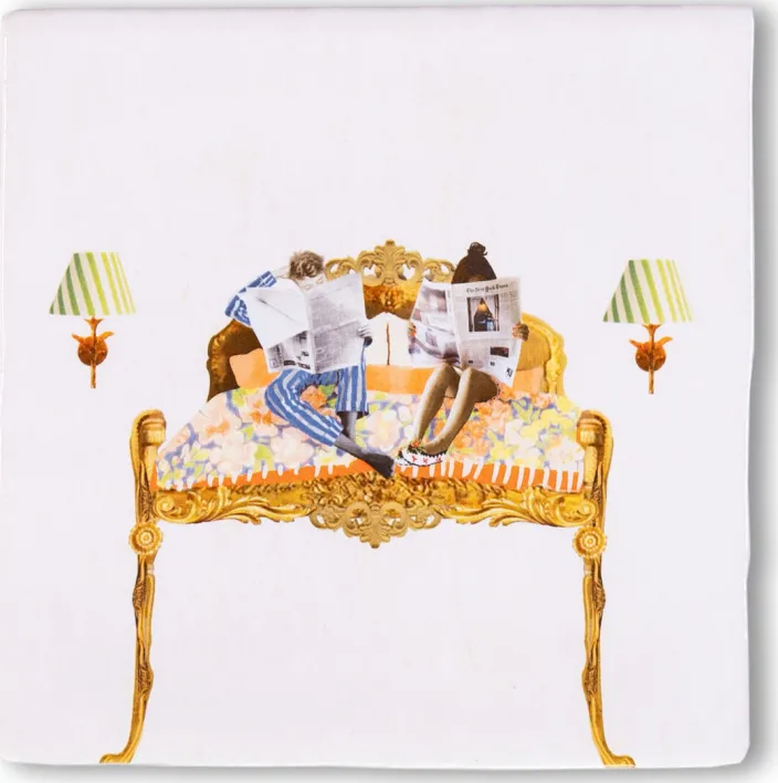 Keramikfliese »Perfekter Start in den Tag«