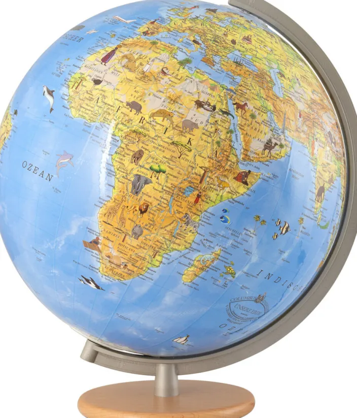 Kinderglobus »UNSERE ERDE«, Tischmodell inkl. Entdeckerstift
