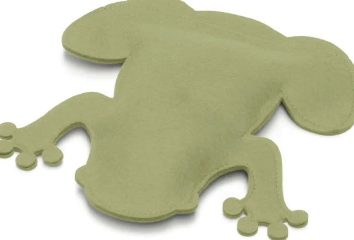 Kirschkernkissen »Frosch Nico«