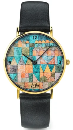 Künstler-Armbanduhr »Tempelviertel« nach Klee