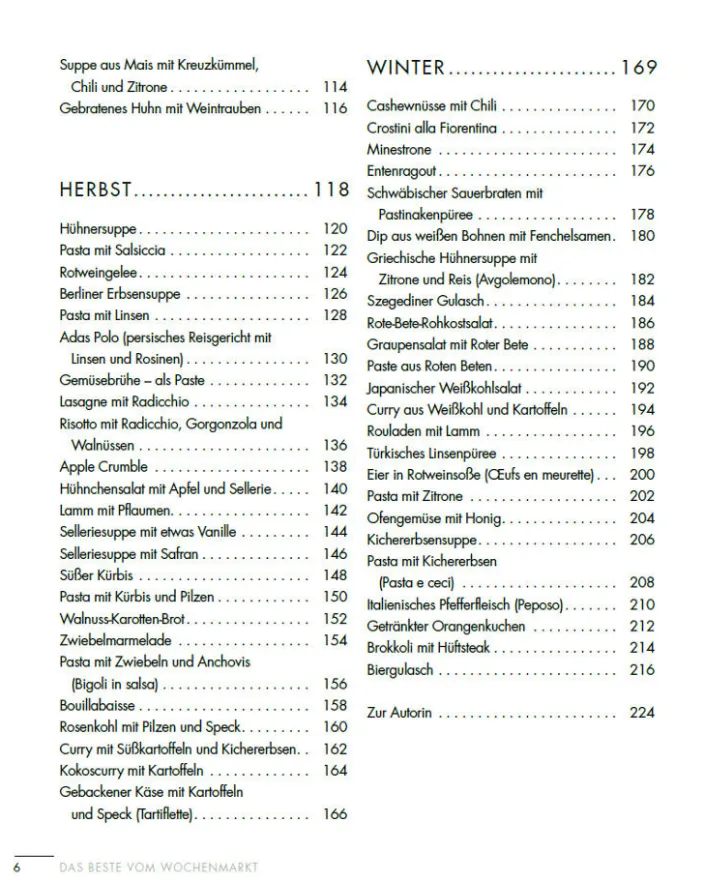 Kochbuch »Das Beste vom Wochenmarkt«