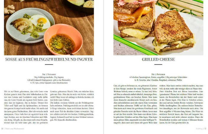 Kochbuch »Frisch vom Wochenmarkt«