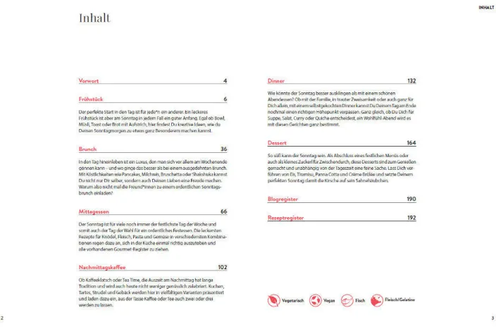 Kochbuch »Sonntagsessen«