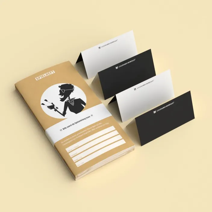 Krimi-Dinner Spiel »Dauercamper, Dosenbier und eine Leiche«