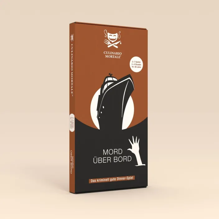 Krimi-Dinner Spiel »Mord über Bord«