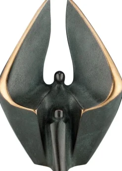 Kött-Gärtner, Luise: »Schutzengel mit Kind«, Bronze